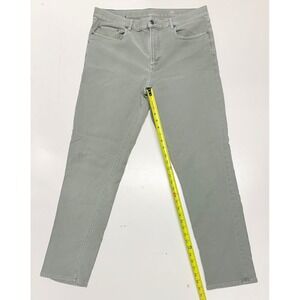 Faherty Brand Mens Movement 5-Pocket Slim Straight Pants Sage Green 36x31
